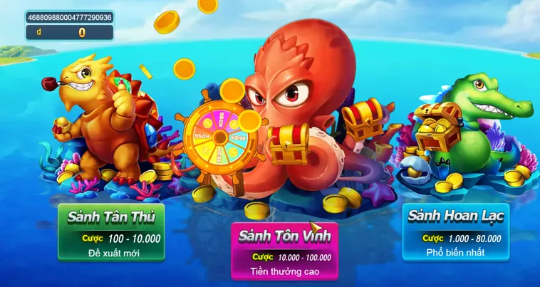 Chinh Phục Đại Dương Cùng Bắn Cá Mega Fishing Tại VaoBet Đỉnh Cao 3D