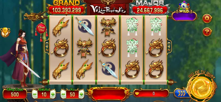 Trải Nghiệm Tuyệt Đỉnh Slot Game Võ Lâm Truyền Kỳ Tại VaoBet Đẳng Cấp Sang Trọng